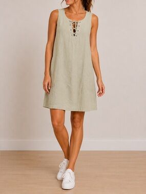 Adrienne Vittadini  Dress  Linen